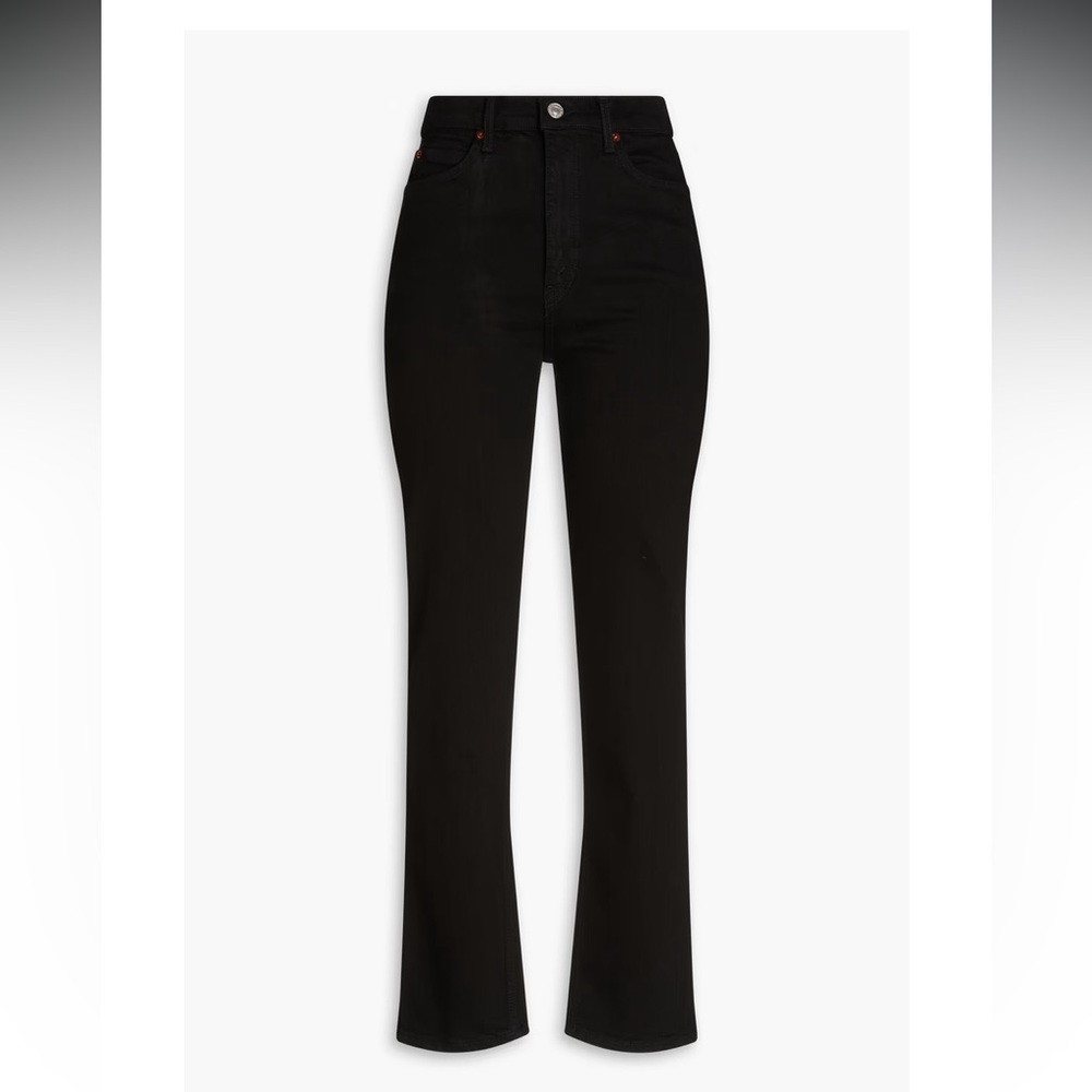 Re/done 70’s Cropped Jeans in Noir size 26